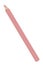 Pink pencil isolated