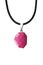 Pink pendant isolated