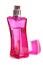 Pink perfume bottle