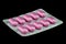 Pink Pills on Black