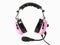 Pink pilot headphones, Aviation headphones for pilots