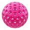 Pink plastic ball