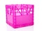 Pink plastic box