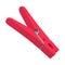 Pink plastic clothes pin