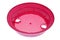 Pink plastic sand sieve