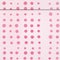 Pink polka dot pattern with subtle gradients and playful expressions (tiled)