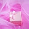 Pink present box