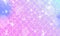 Pink princess background. Magic stars. Gold scales. Unicorn pattern. Fantasy galaxy.