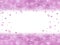 Pink princess bling party background with blank space