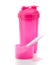 Pink Protein Shaker and Protein