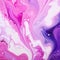 Pink and Purple Swirled Paint Texture Background, Colorful Swirl Pattern, Flowing Paint Banner