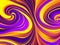 Pink purple violet lilac yellow blue stripes, waves, lines, curls and bumps. Abstract beautiful background. Soft