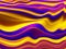 Pink purple violet lilac yellow blue stripes, waves, lines, curls and bumps. Abstract beautiful background. Soft