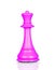 Pink queen, chess piece