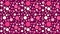 Pink Random Scattered Dots Pattern Vector Art