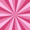 Pink rays, sunburst, starburst abstract background