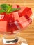 Pink & Red Gelatin