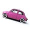 Pink retro car