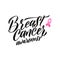 Pink Ribbon Breast Cancer Awareness Vector Illustration