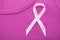 Pink Ribbon Charity for Womens Health Awareness Tee Shirt.