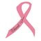 Pink ribbon thanks