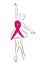 Pink Ribbon Women dancing