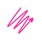 Pink right arrow by handwrite style