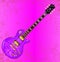 Pink Rock Electric Guitar Grunge Background