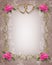 Pink Roses Wedding Border