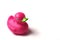 Pink rubber ducky