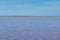 Pink salt lake at Salin d’Aigues-Mortes