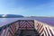 Pink salt lake at Salin d’Aigues-Mortes