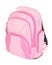 Pink school backpack