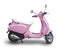 Pink scooter