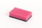 Pink scouring sponge