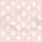 Pink seamless grungy pattern from white Fleur-de-lys