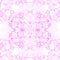 Pink seamless pattern. Amazing delicate soap bubbles. Lace hand drawn textile ornament. Kaleidoscope