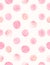 Pink Seamless Watercolor Rounds Pattern. Random