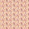 Pink shell illustration repeat background pattern