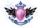 Pink Shield Crest