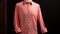 Pink Shirt With Coral Dots - High Gloss And Realistic Design