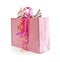 Pink shopping bag