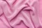 Pink silky elegant fabric