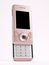 Pink Slider Cell Phone front