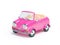 Pink small car