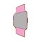 pink smart watch wearable modern device