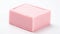 Pink soap isolate. Selective focus.