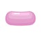 Pink soap piece . lather Vector illustration