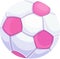 Pink Soccer Ball