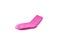 pink sock on isolated